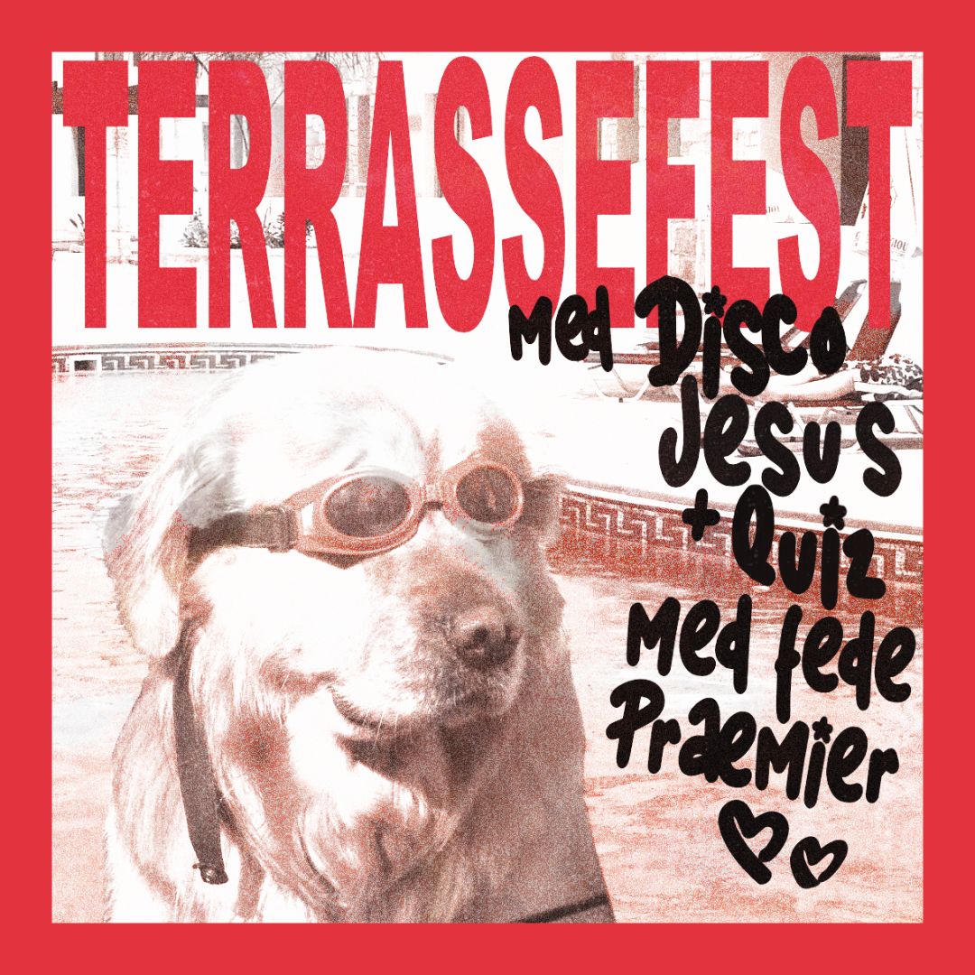 TERRASSEFEST: DISCO JESUS & DEN STORE FEDE FREDAGSQUIZ
